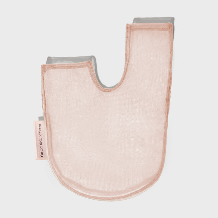 Pochette pour conditionneur - Huile de ricin - Pêche