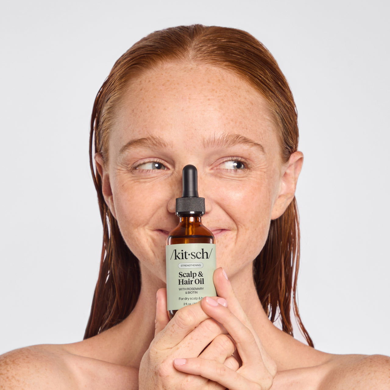 Rosmarin-Kopfhaut- und Haarstärkungsöl mit Biotin, 3er-Pack