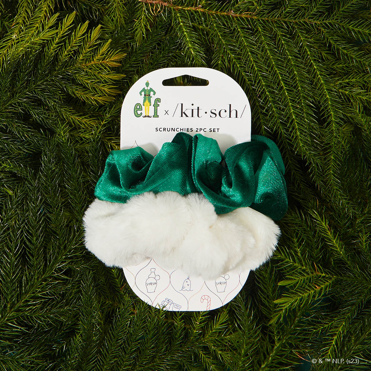Kitsch x elf Ensemble de 2 chouchous