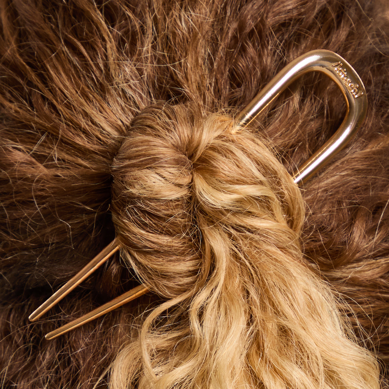 Épingle à cheveux - Dorée