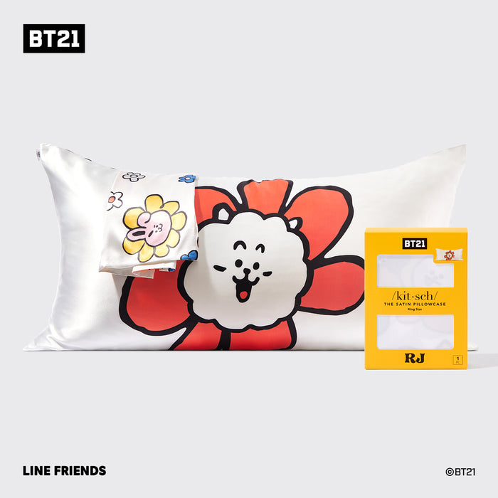 Kitsch x BT21 Taie d'oreiller RJ - King