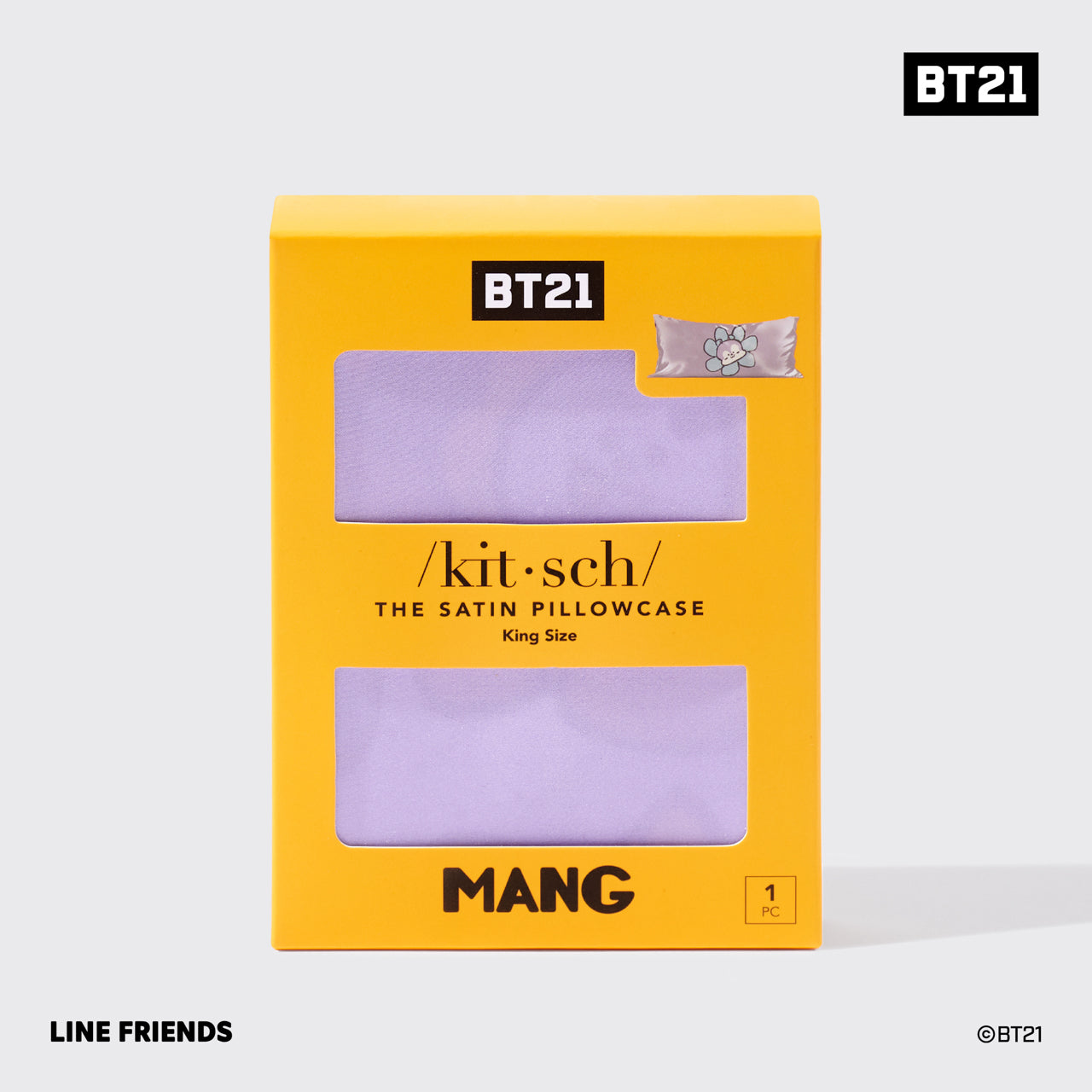 Kitsch x BT21 Taie d'oreiller MANG - King