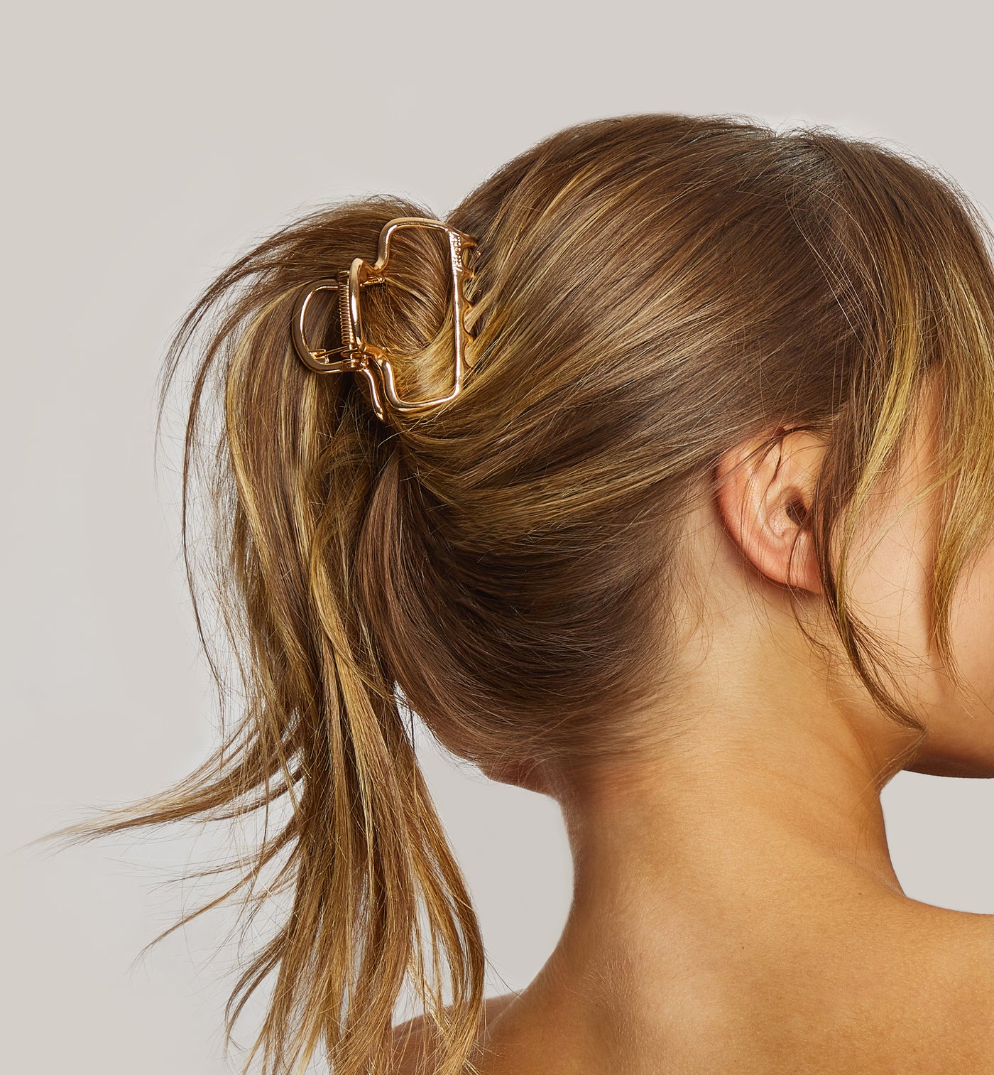 Clip Nuvola metallica - Oro