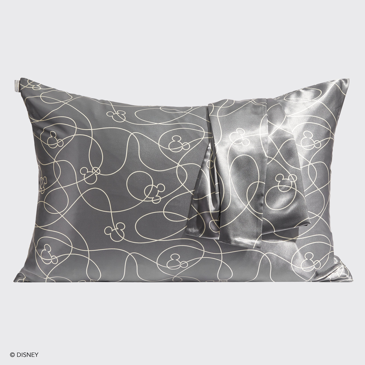 Kitsch x Mickey und Minnie Satin Kopfkissenbezug Mickey Labyrinth