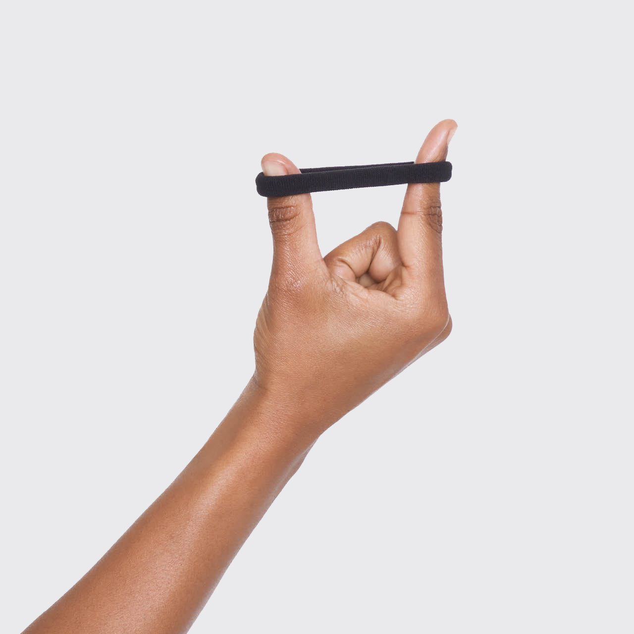 Recycled Nylon Medium Elastics 12pc- Black