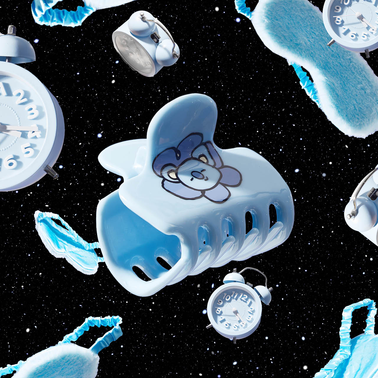 Kitsch x BT21 Pack de pinzas para el pelo