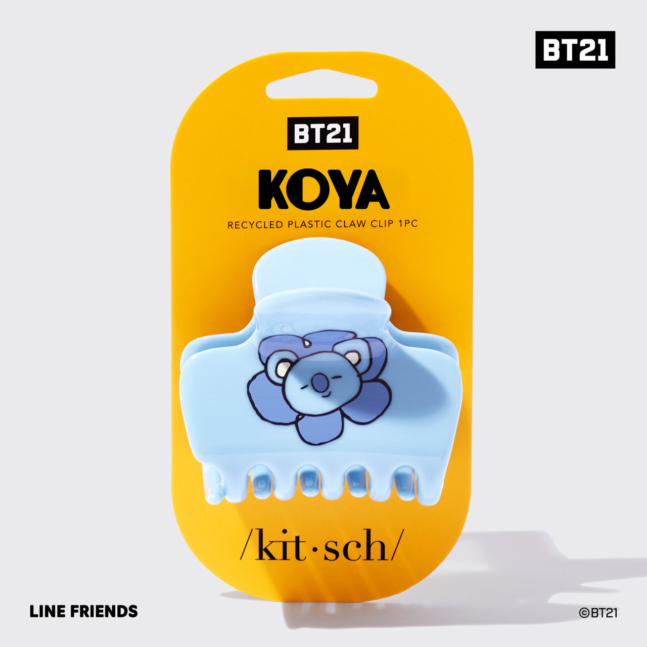 Kitsch x BT21 Pack de pinzas para el pelo