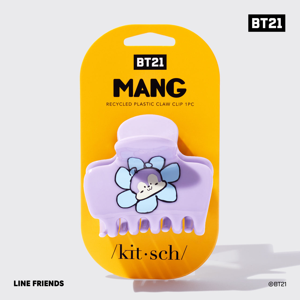 Kitsch x BT21 Pack de pinzas para el pelo