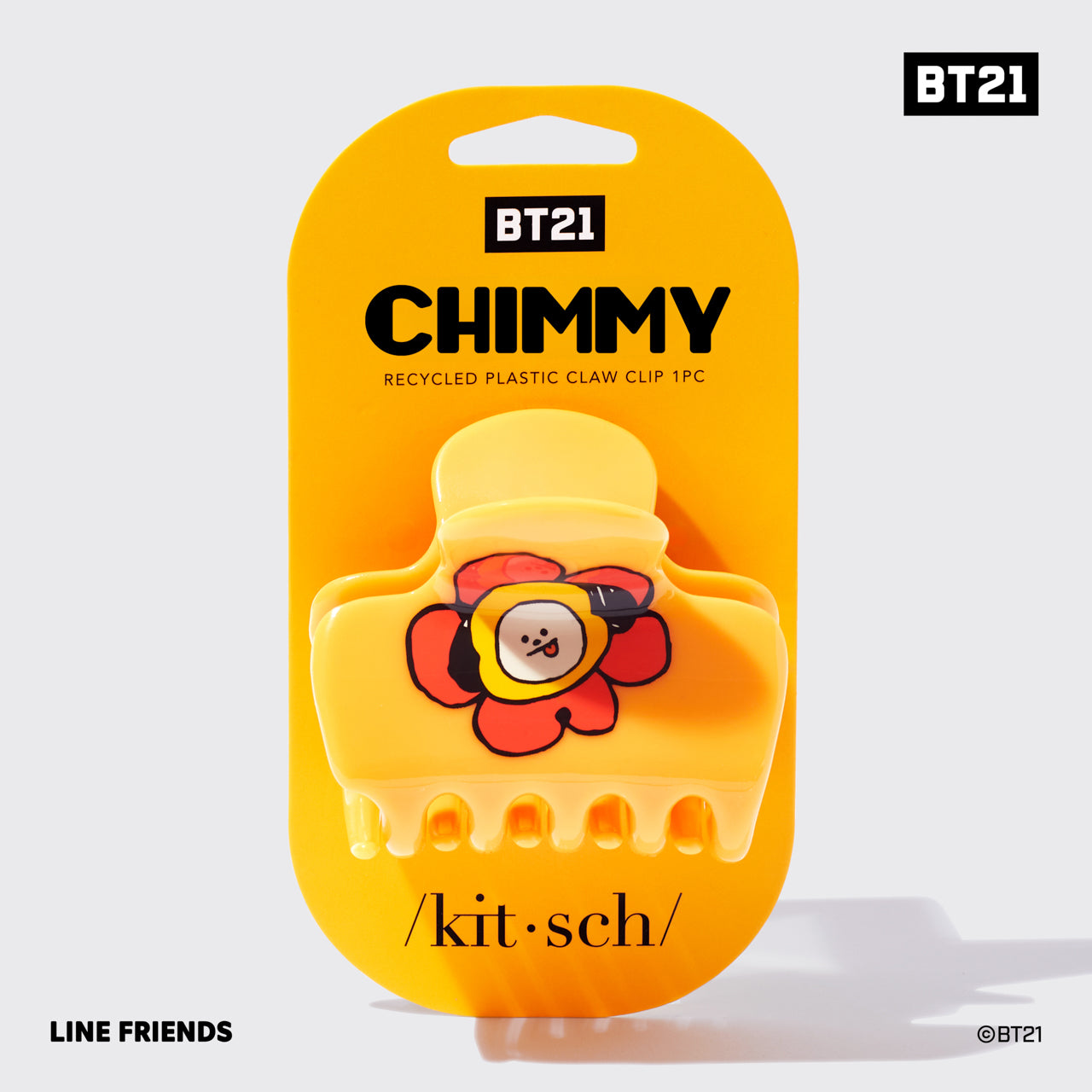 Kitsch x BT21 Pack de pinzas para el pelo