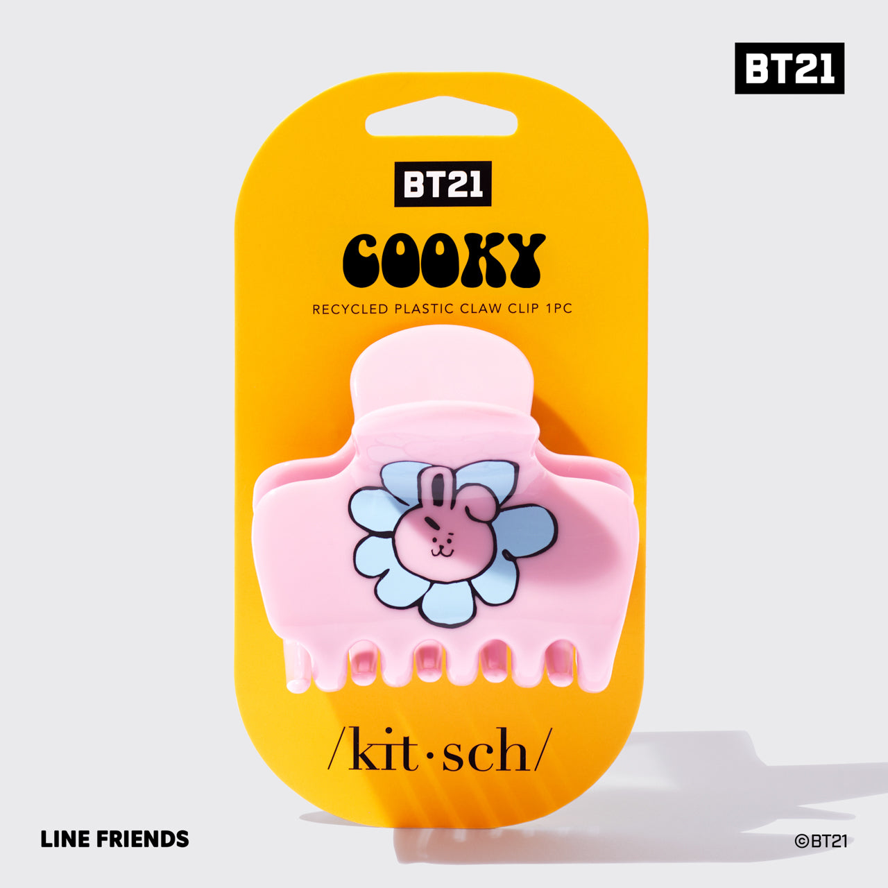Kitsch x BT21 Pack de pinzas para el pelo