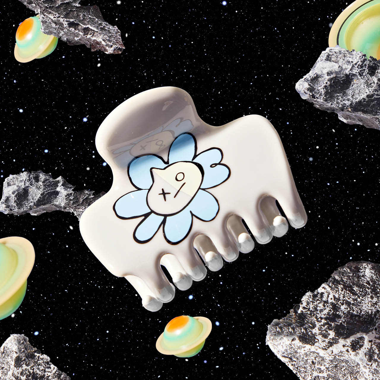 Kitsch x BT21 Pinza Nube - VAN