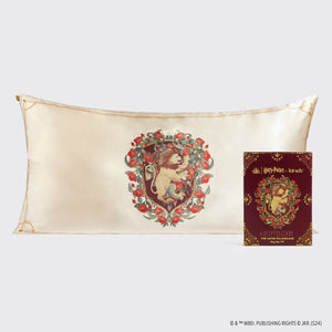 Kitsch x Harry Potter Funda de Almohada de Satén Gryffindor - King