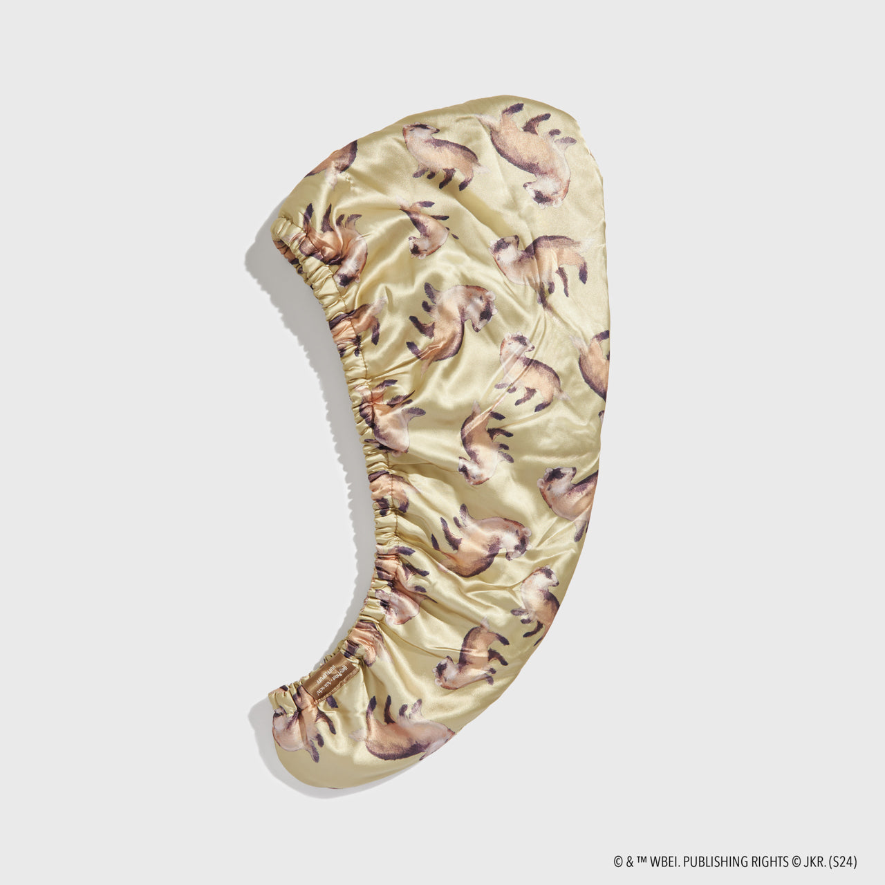 Kitsch x Harry Potter Asciugamano per capelli satinato - Tassorosso