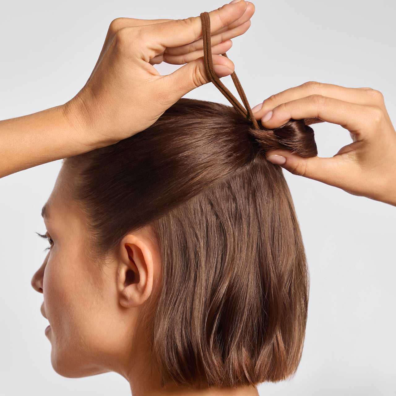 Set di elastici per capelli senza cuciture in palissandro da 8 pezzi