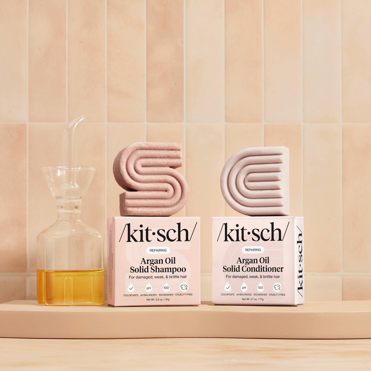 Combo de Champú y Acondicionador de aceite de argán