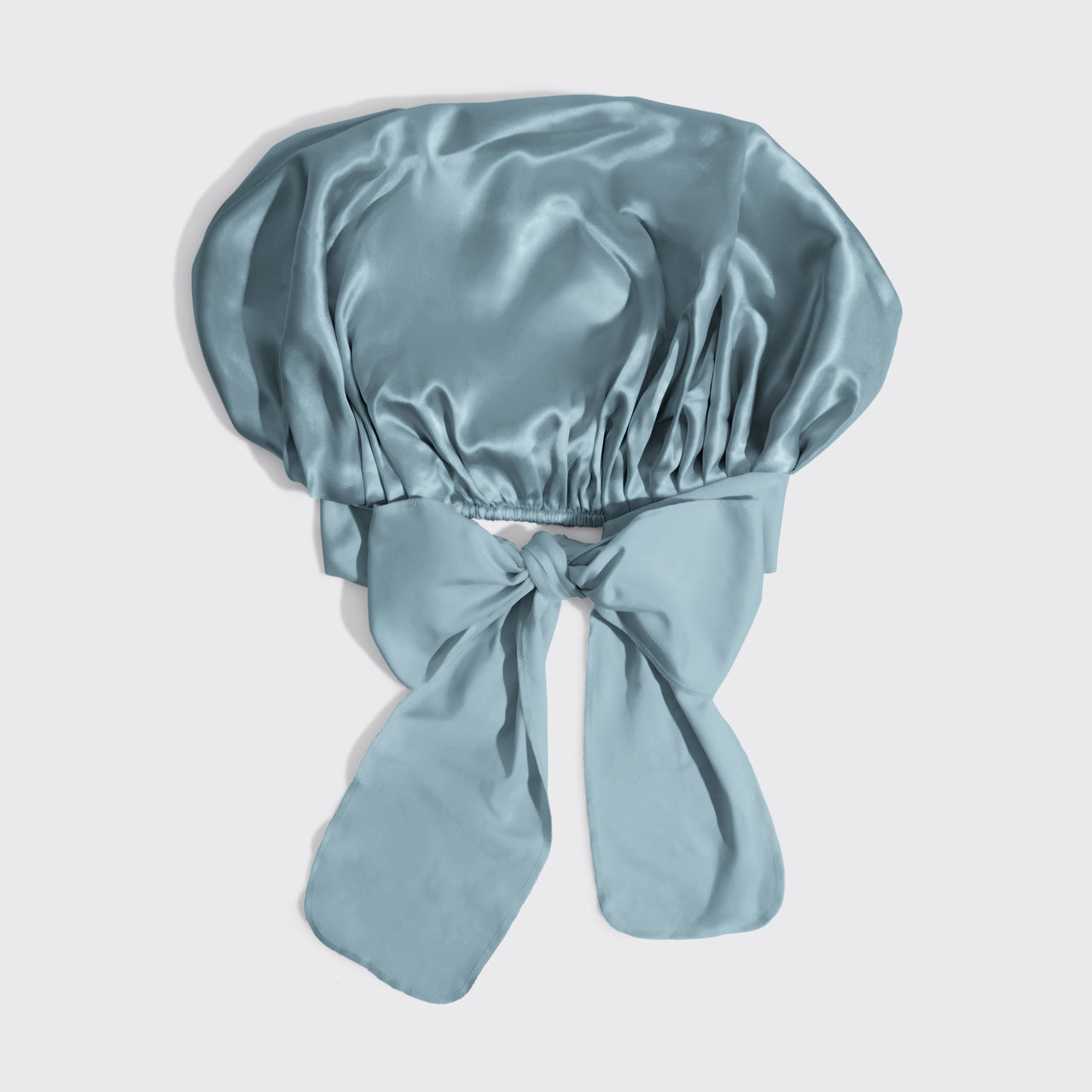 Gorro de satén extragrande - Azul neblina