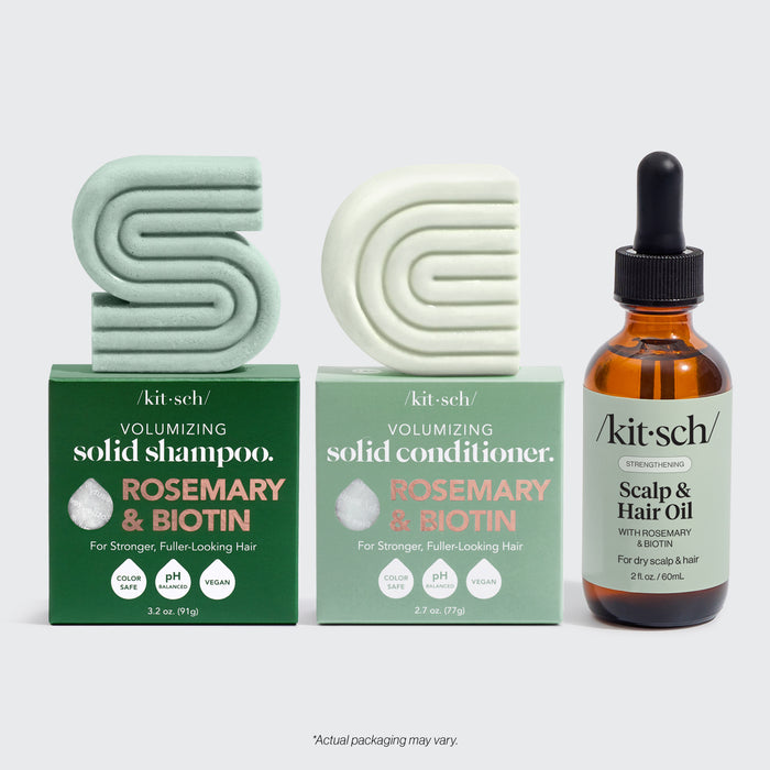 Trio rosmarino e biotina