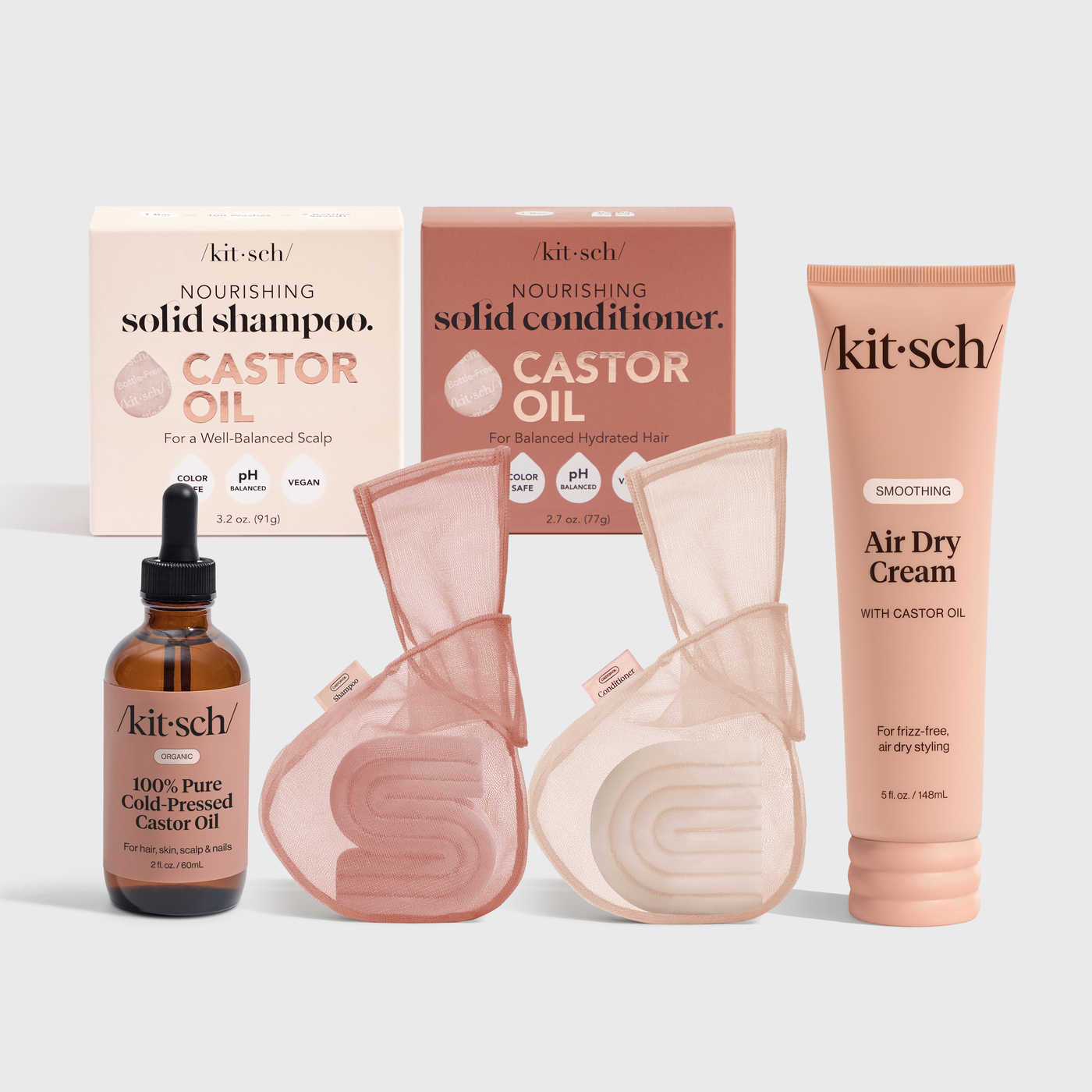 Lote completo de aceite de ricino