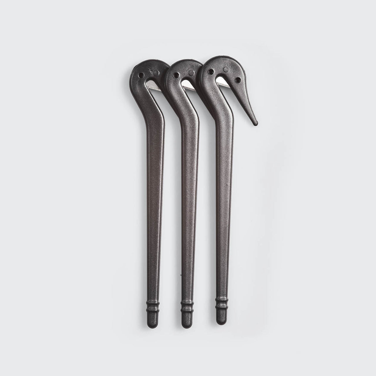 Pack de 3 cortadores de elásticos - Negro