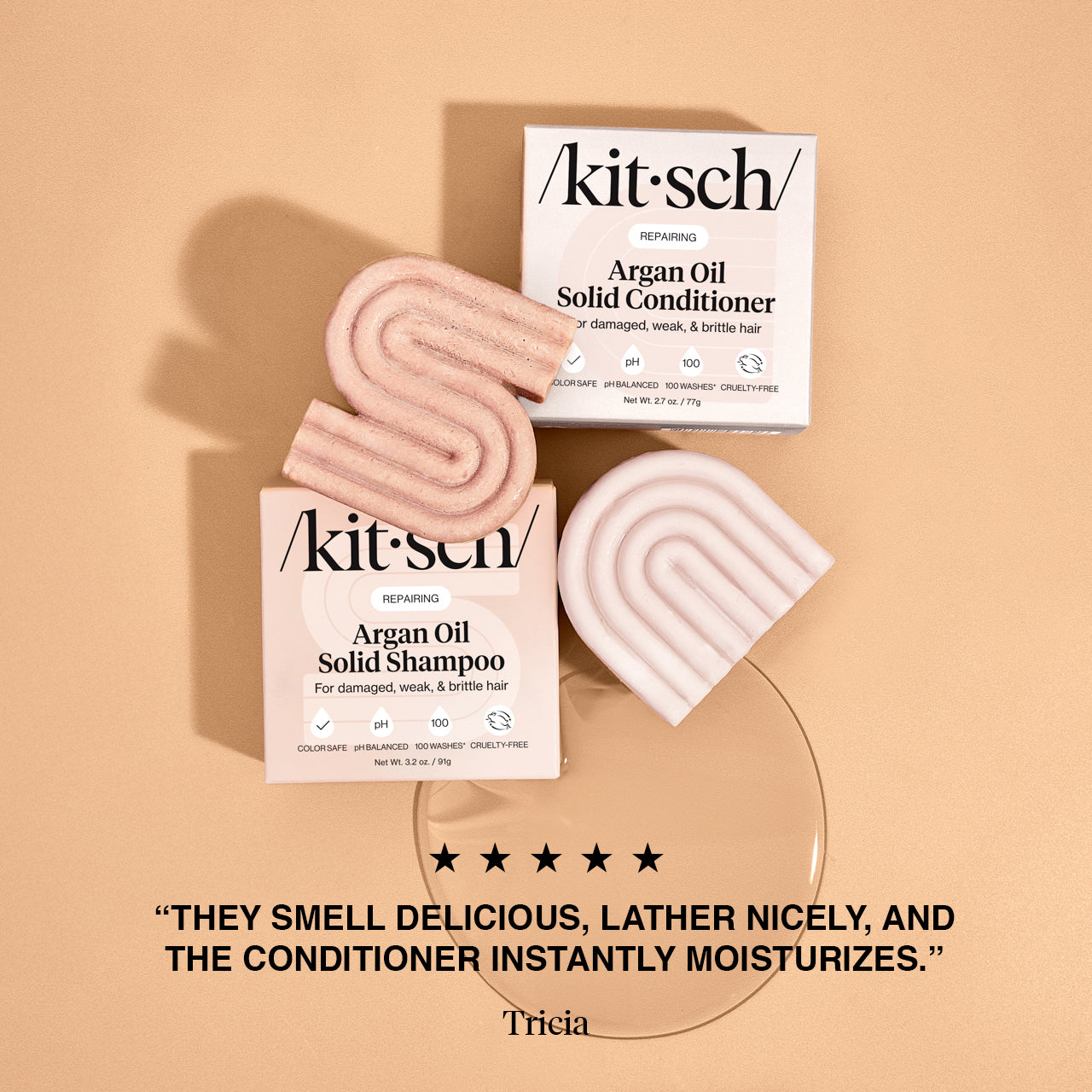 Pack de Champú y Acondicionador de argán + Acondicionador sin aclarado