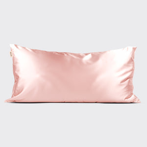 Satin Pillowcase in Blush - King