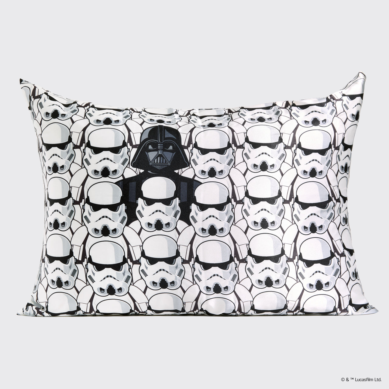 Star Wars™ & Kitsch Taie d'oreiller en satin Darth Vader & Stormtroopers