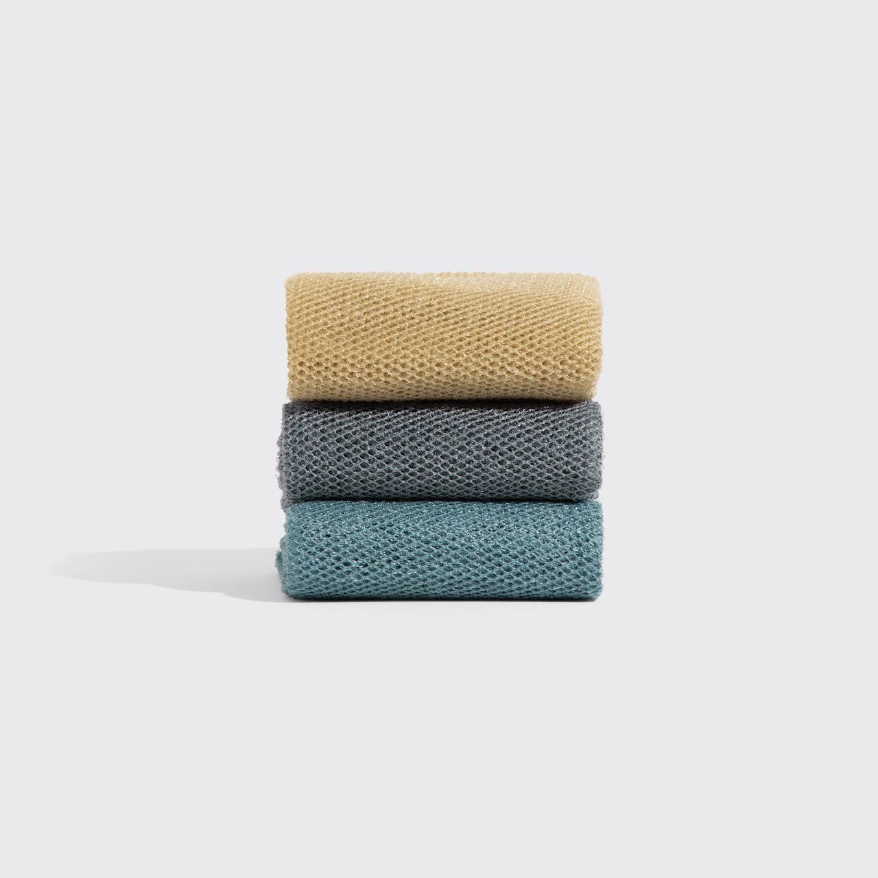 African Net Sponge - Aqua Grey