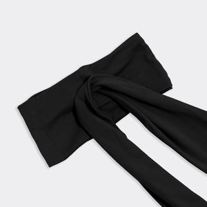 Black Set & Flow Active Curling Headband