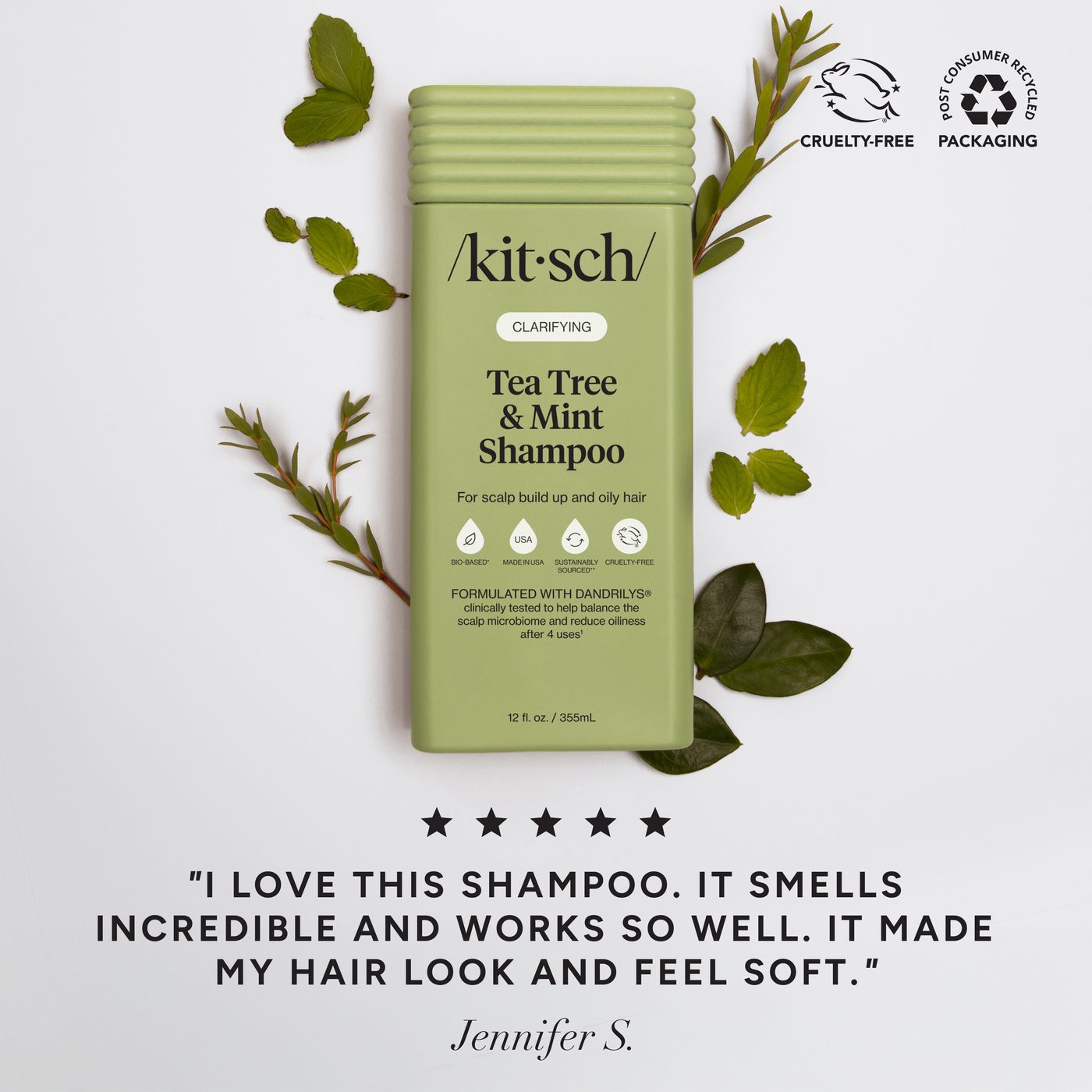 Clarifying Tea Tree & Mint Shampoo