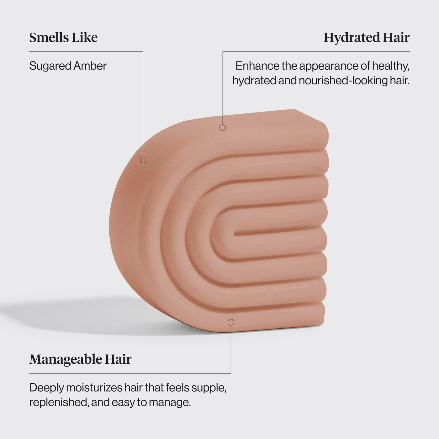 Nährender Conditioner-Riegel mit Sheabutter