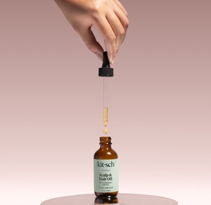 Aceite fortalecedor del cuero cabelludo y el cabello de romero con biotina