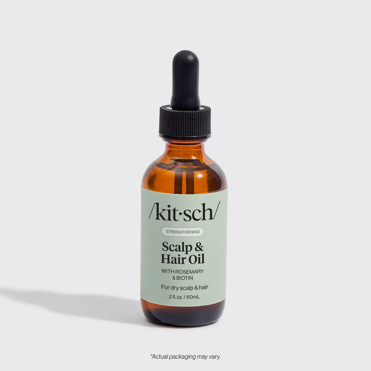 Strengthening Rosemary & Biotin Scalp & Hair Oil — 2 fl oz bottle, root-to-tip scalp strengthening treatment