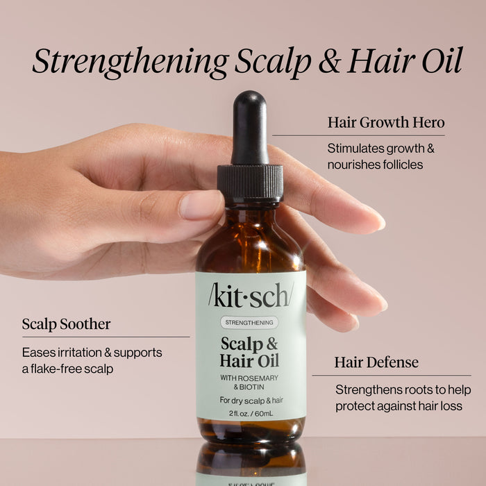 Rosmarin-Kopfhaut- und Haarstärkungsöl mit Biotin