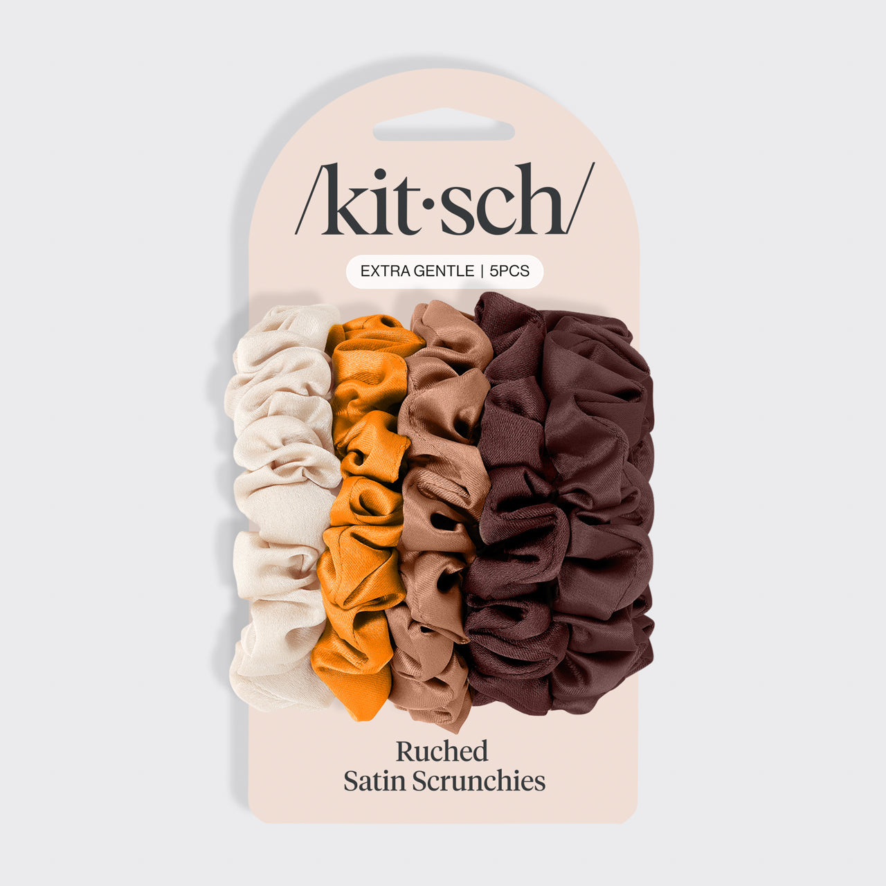 Sedona Satin-Haargummis in kleiner Größe 5er-Set - Sedona
