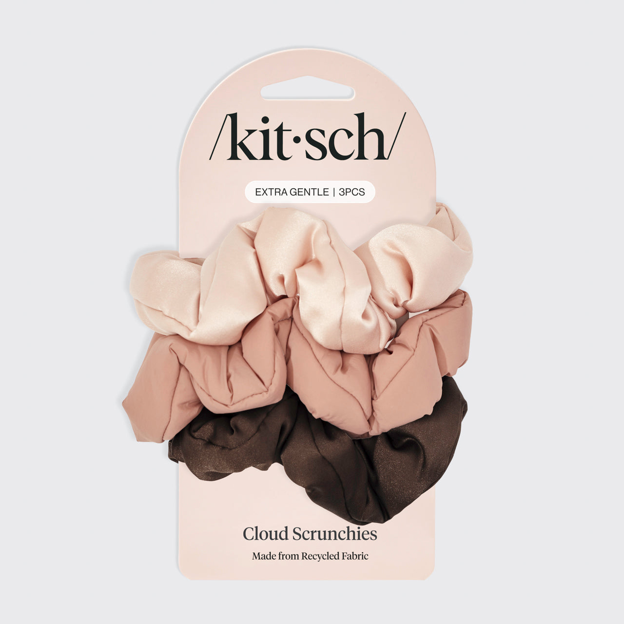 Rosewood Cloud Scrunchies 3pc Set