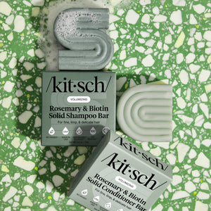Shampoo solido volumizzante al rosmarino e biotina