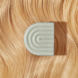 After using Kitsch Rosemary & Biotin Volumizing Conditioner Bar — visibly fuller, thicker, more voluminous hair
