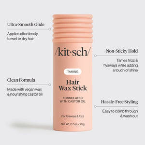 Haarwachs-Stick mit Rizinusöl