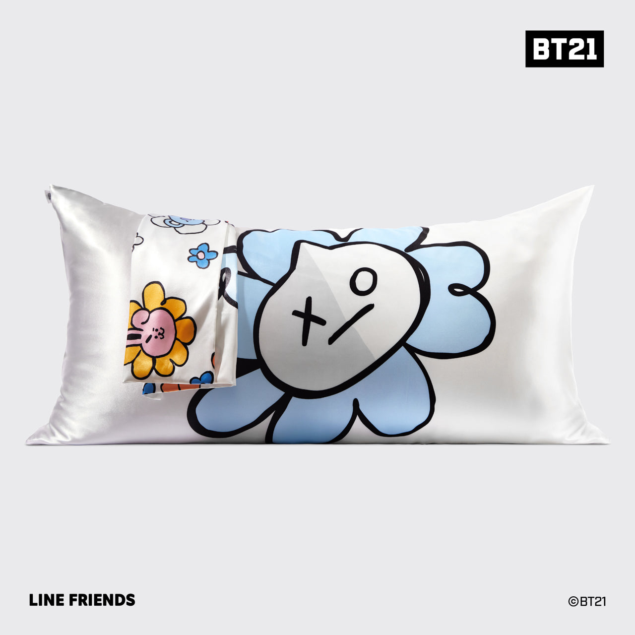 BT21 x Kitsch Kopfkissenbezug VAN -  King