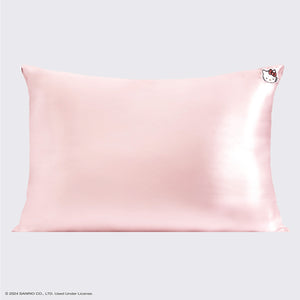 Taie d'oreiller en satin Hello Kitty x Kitsch - Hello Kitty Rose