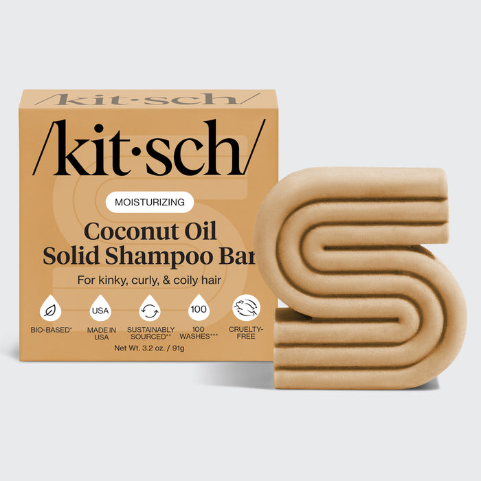 Kokosnussöl Shampoo Bar für trockenes, beschädigtes Haar