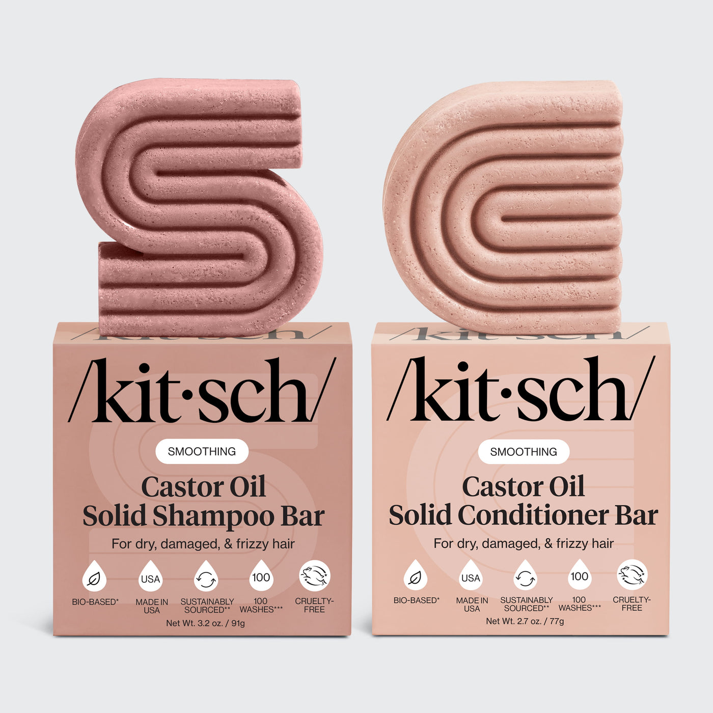 Shampooing et conditionneur nourrissants à l'huile de ricin
