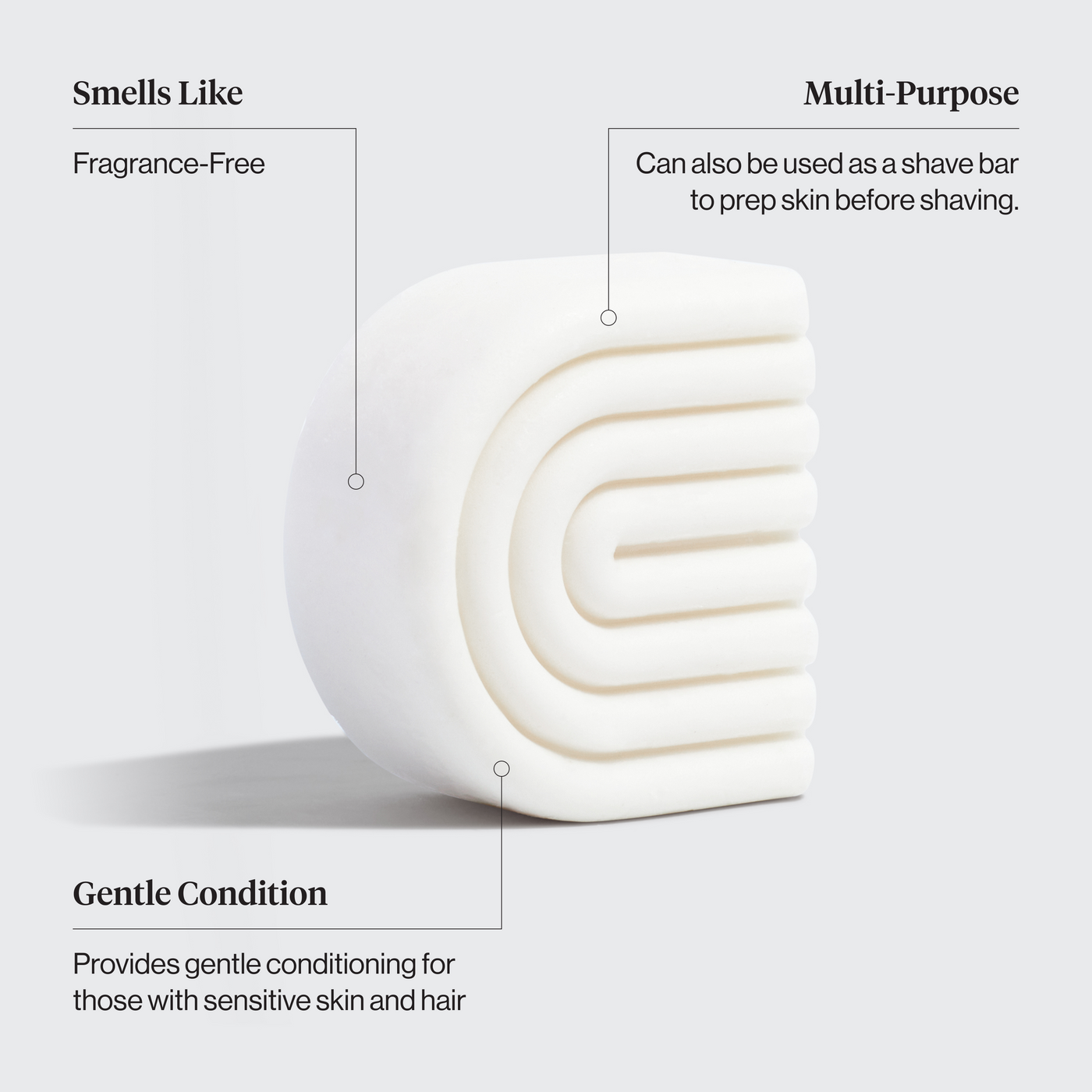 Balsamo solido e barra da barba Ultra Sensitive