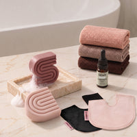 Winter-Willkommens-Set Pflegender Rizinusöl Shampoo- & Conditioner-Bar Kombi