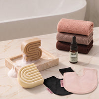 Winter-Willkommens-Set Kokosnussöl Shampoo- & Conditioner-Bar Kombi für trockenes, geschädigtes Haar