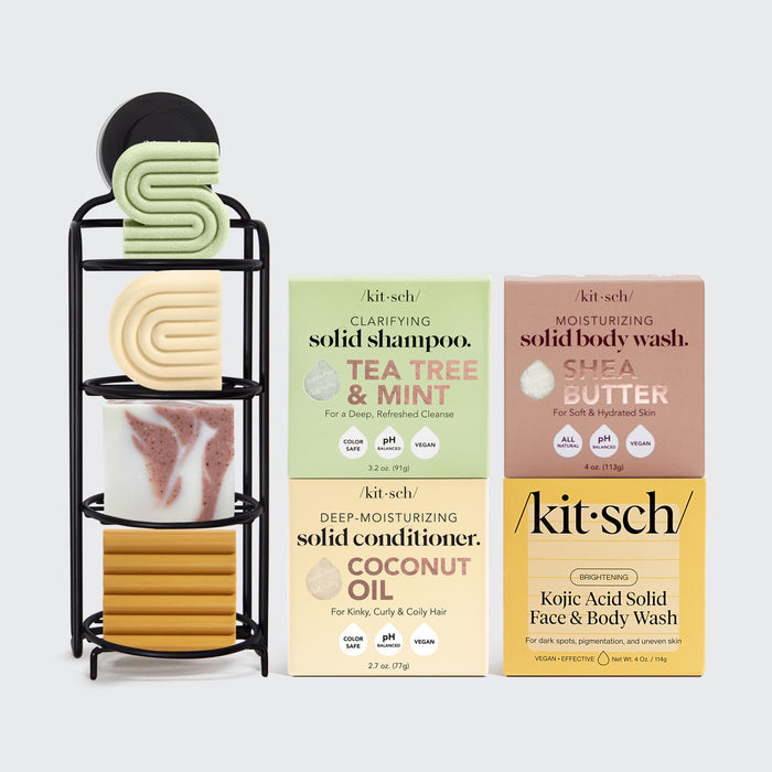 Crea tu Set de champú y acondicionador + Soporte para ducha