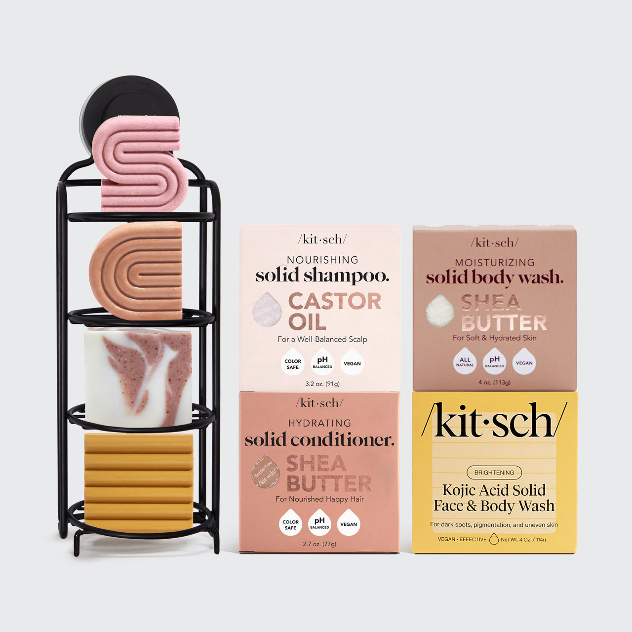 Crea tu Set de champú y acondicionador + Soporte para ducha