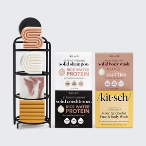 Crea tu Set de champú y acondicionador + Soporte para ducha