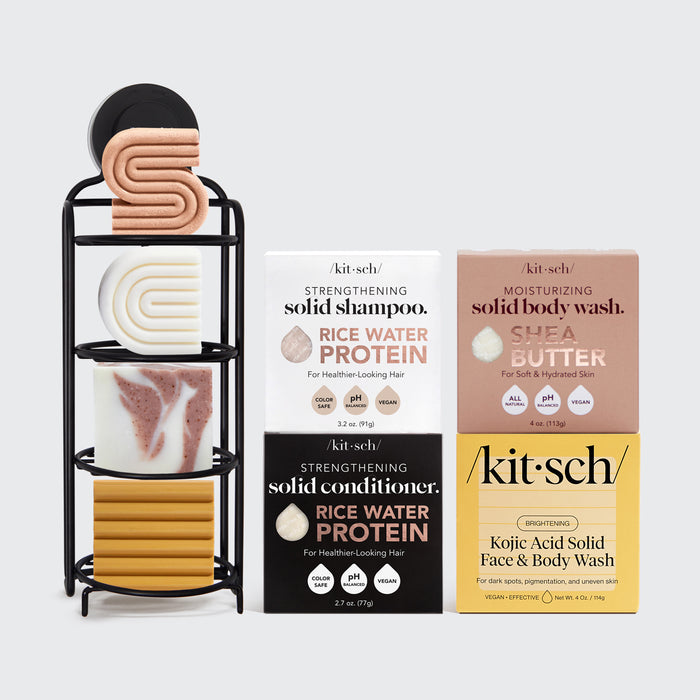Crea tu Set de champú y acondicionador + Soporte para ducha