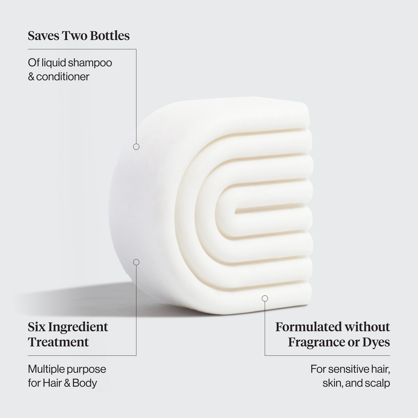 Acondicionador sólido y barra de afeitar Ultra Sensitive